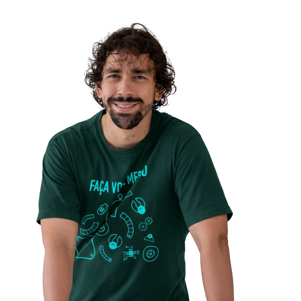 Luan, criador da Planilha de 100 Projetos Maker